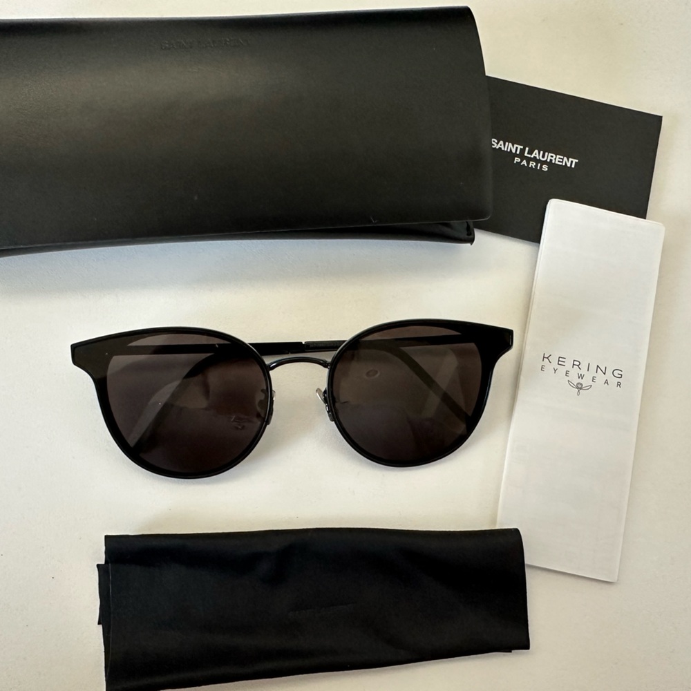 Saint Laurent Black Sunglasses